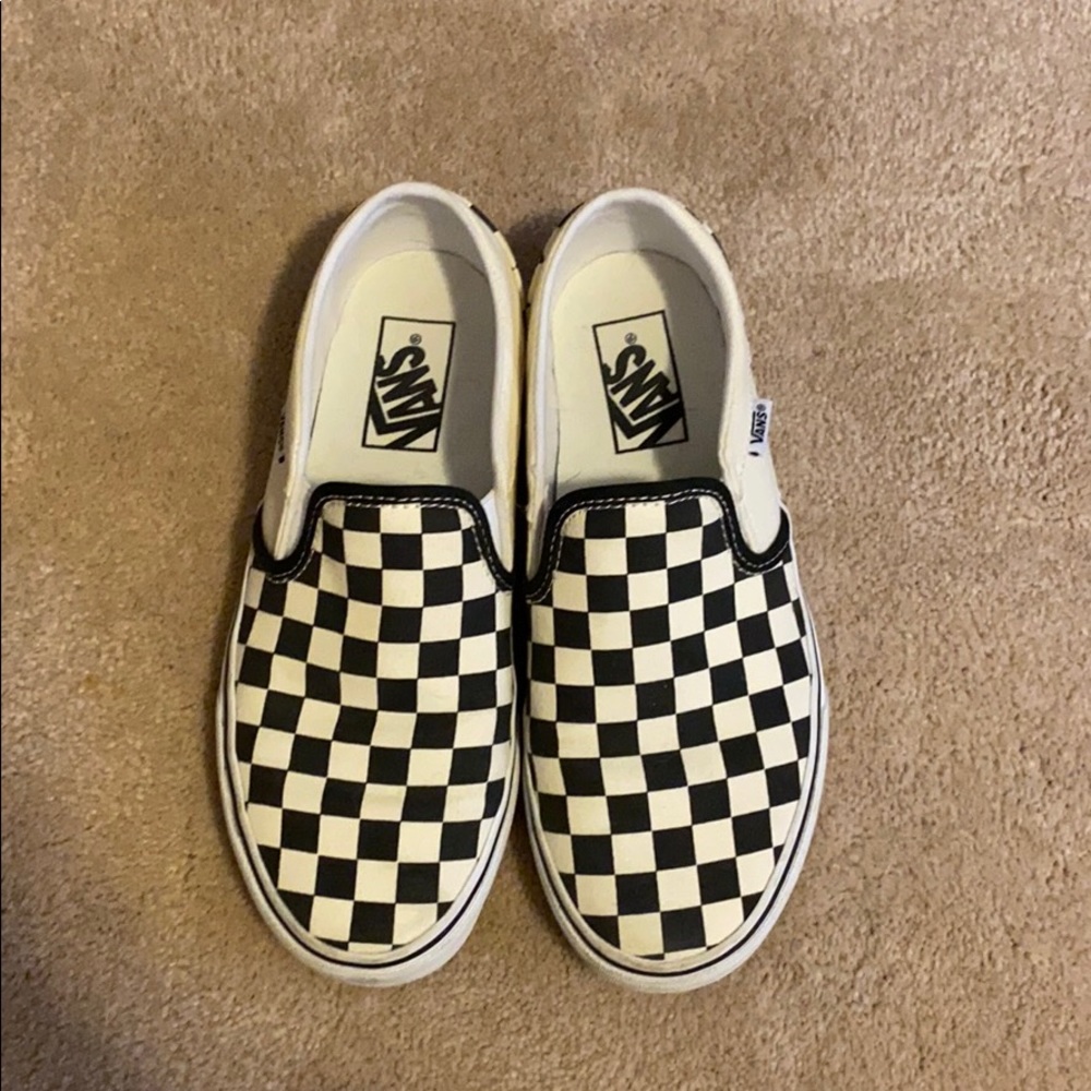 Vans checkerboard sneakers